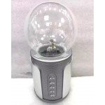 Wholesale Loud Sound Magic Plasma Ball Bluetooth Speaker P2 (Silver)